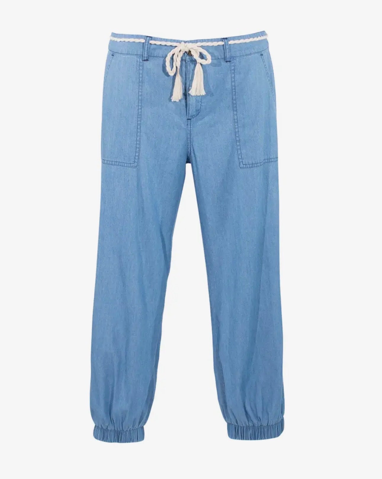 Pantalone in chambray