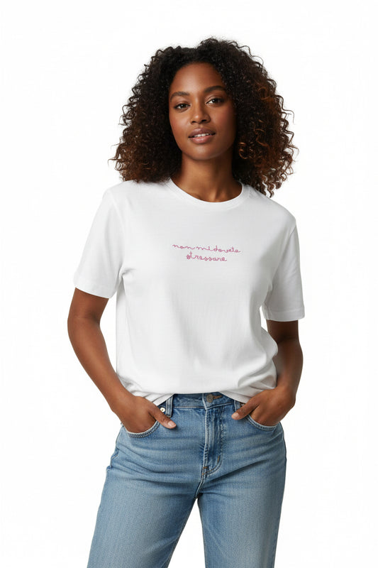 T shirt “Non mi dovete stressare”