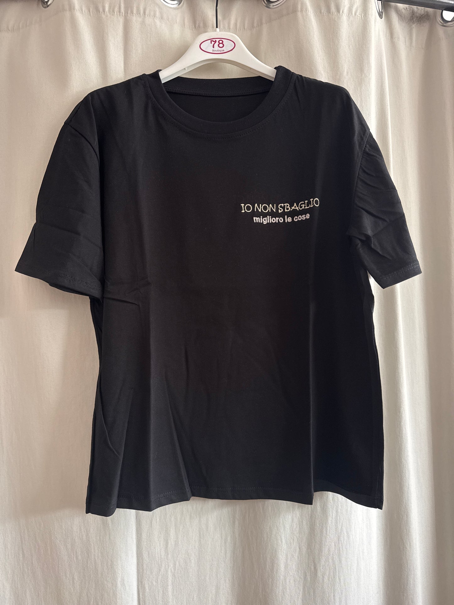 T shirt “Io non sbaglio …”