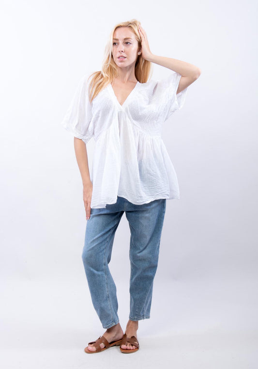 Blusa in mussola