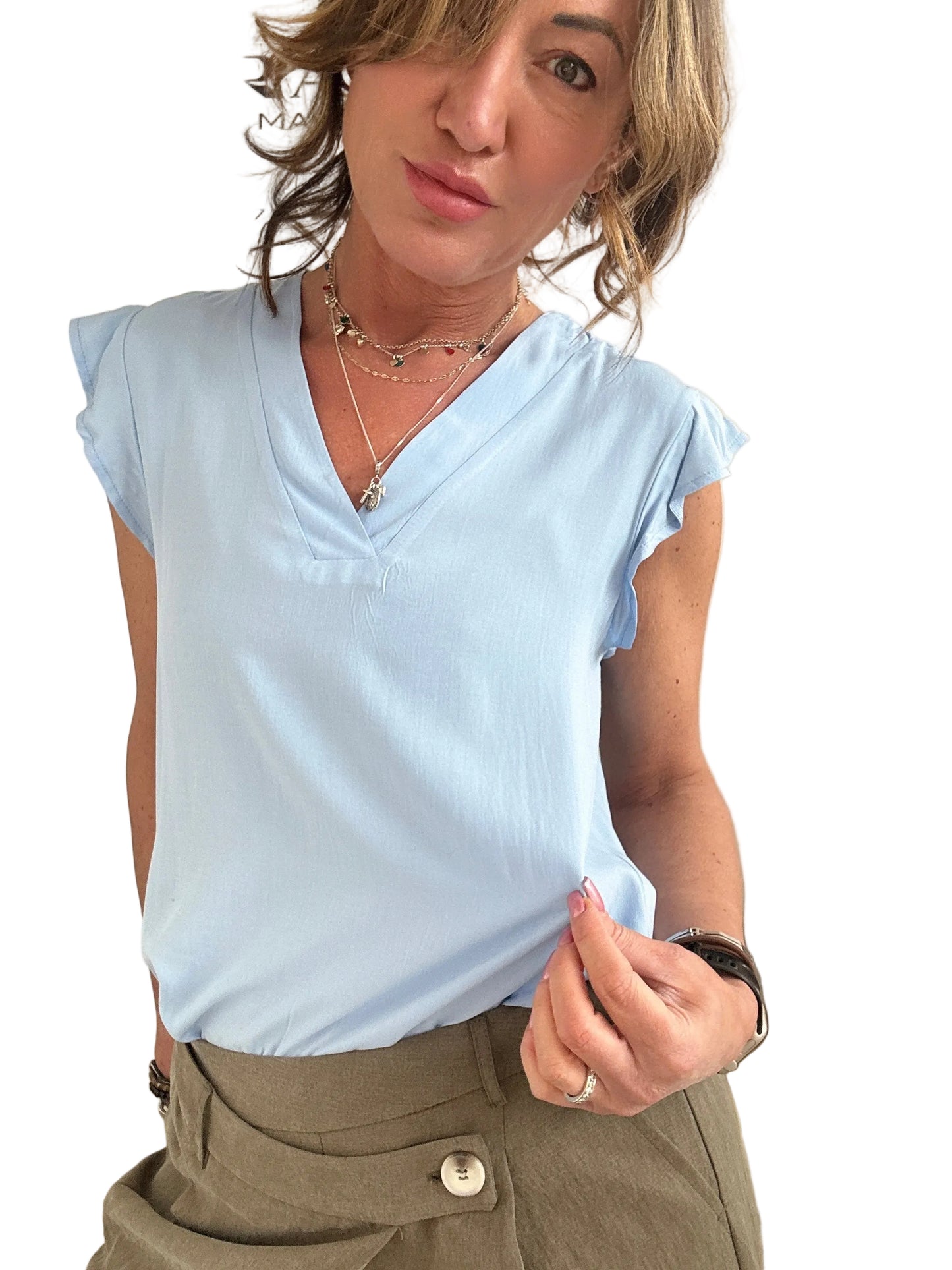 Blusa in viscosa