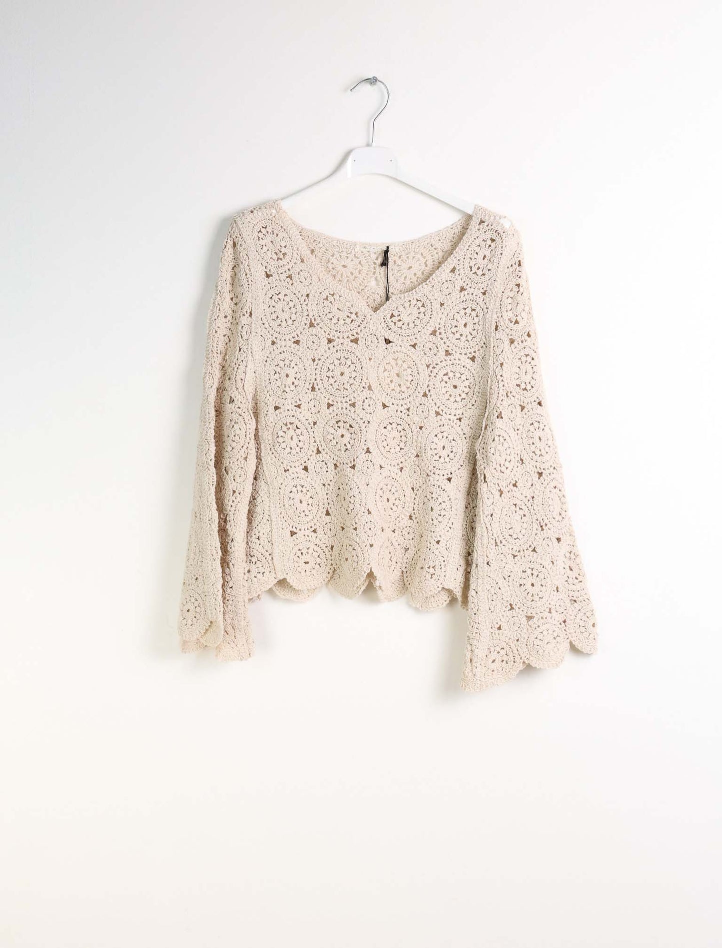 Maglia in macramè
