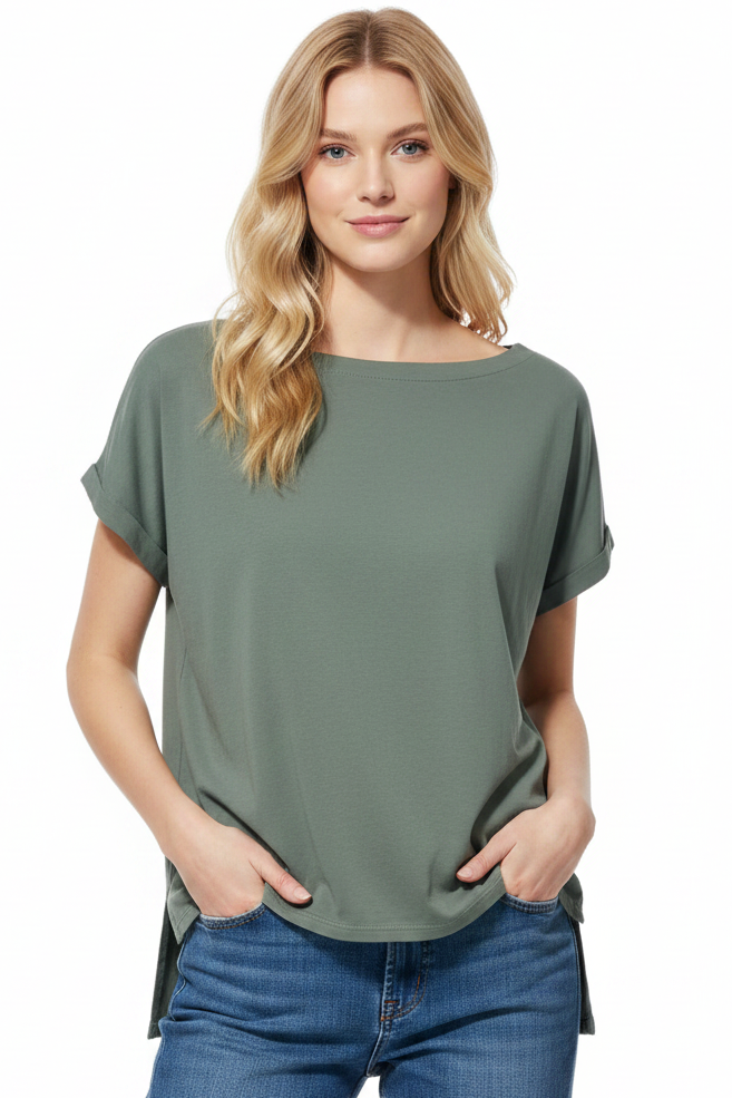 T shirt asimmetrica