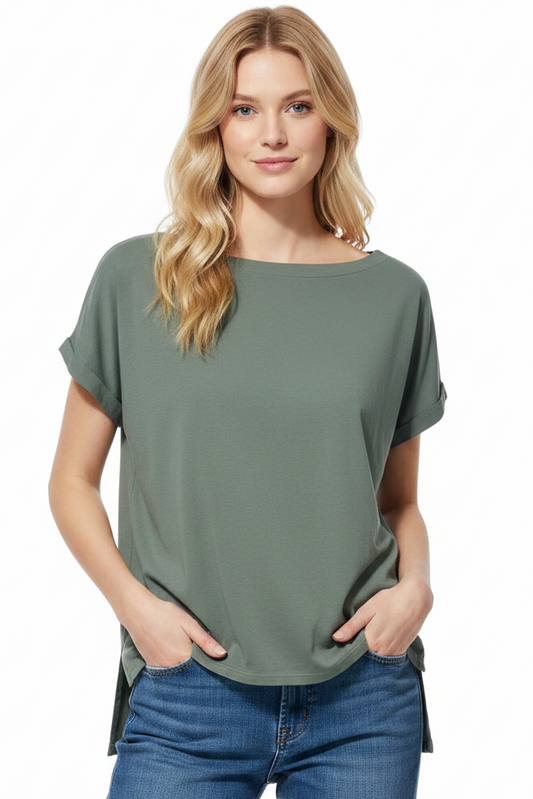 T shirt asimmetrica