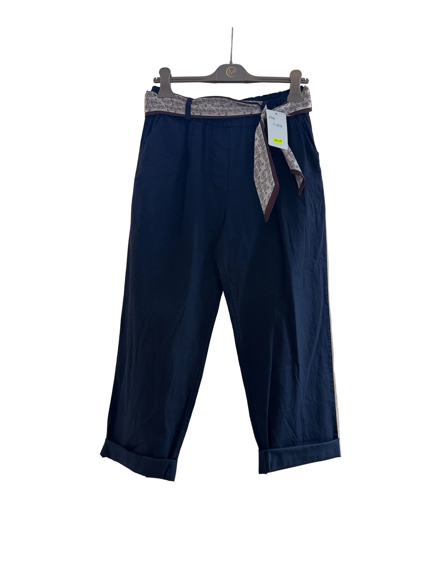 Pantalone con foulard