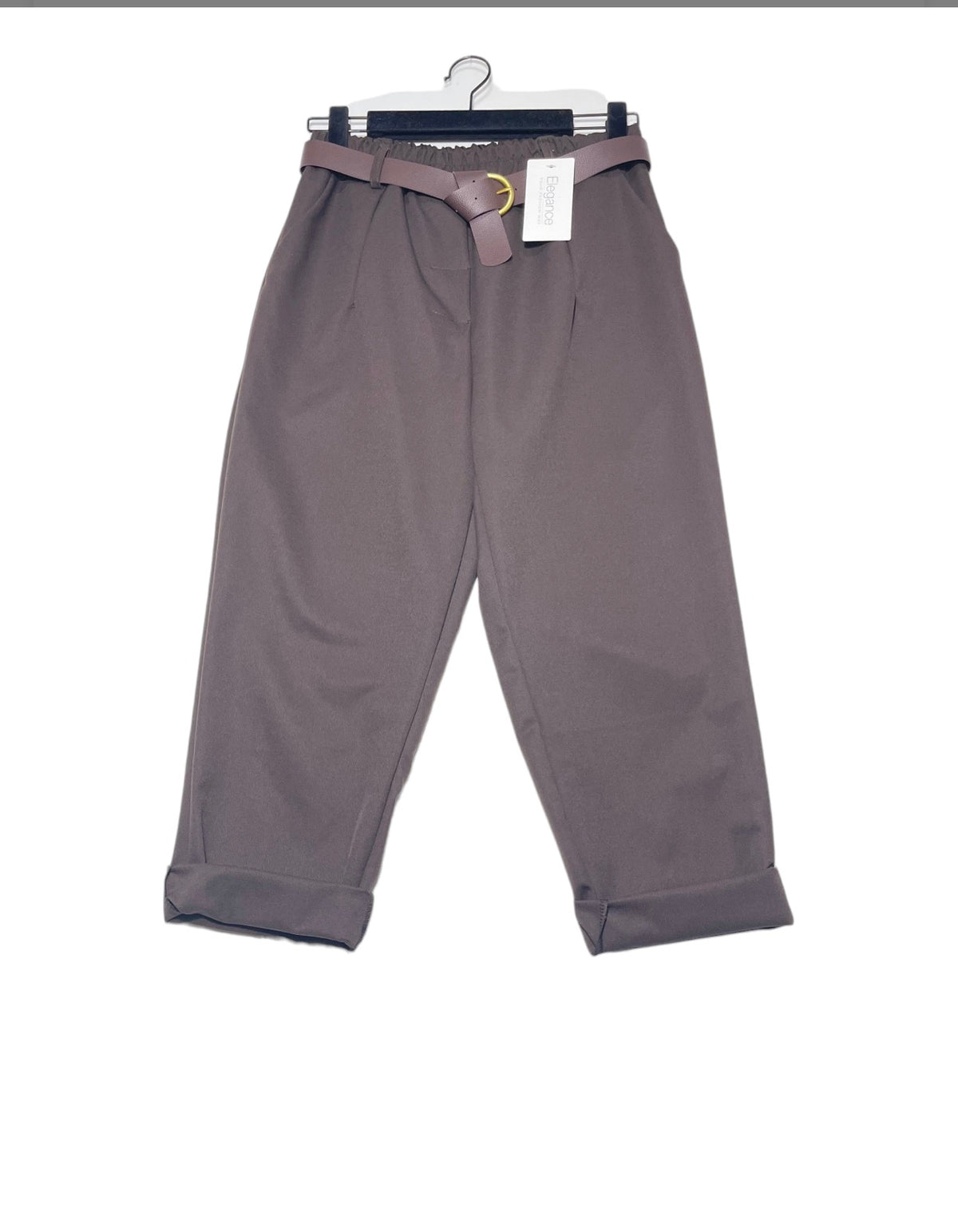 Pantalone a matita in cotone