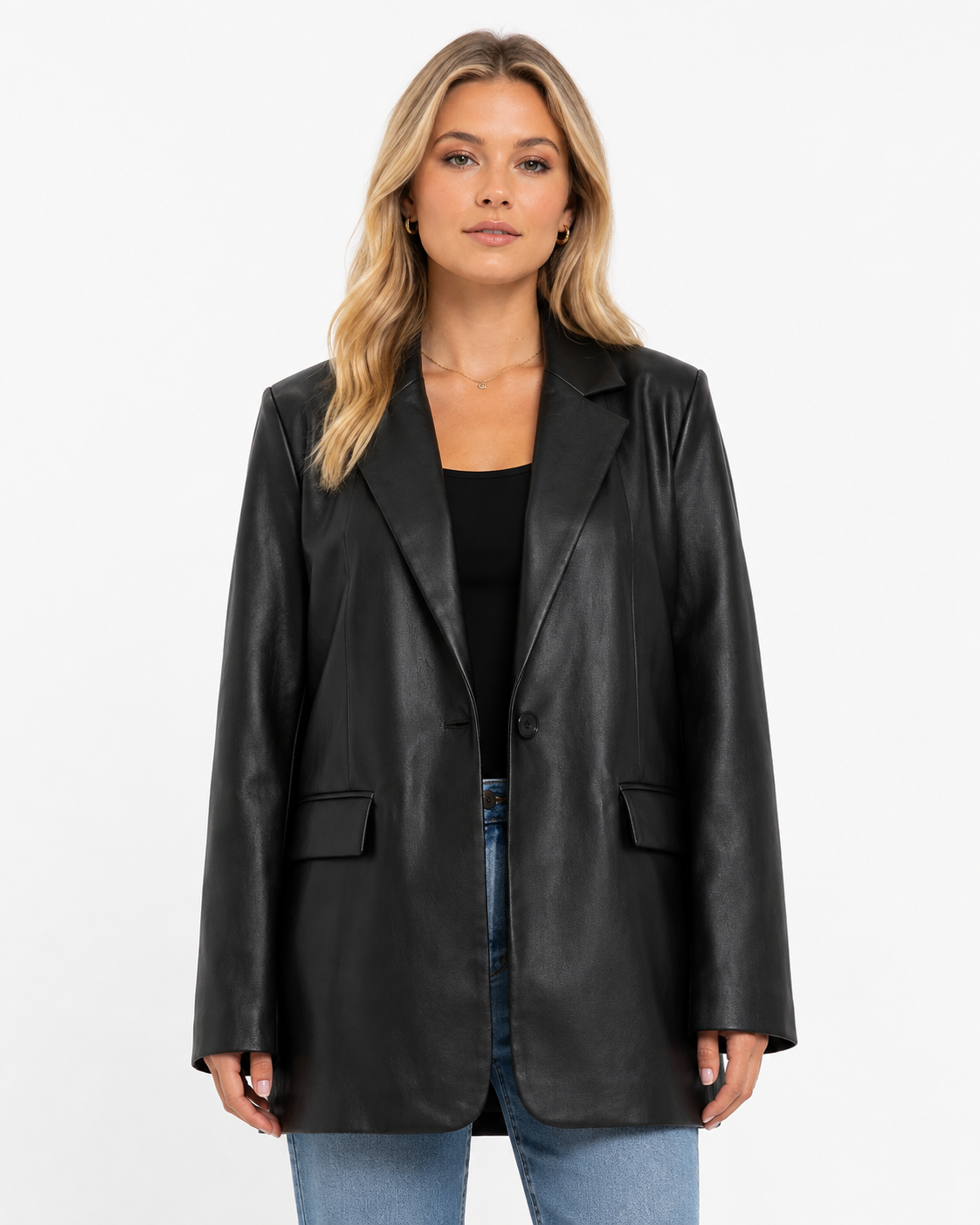 Blazer over in ecopelle