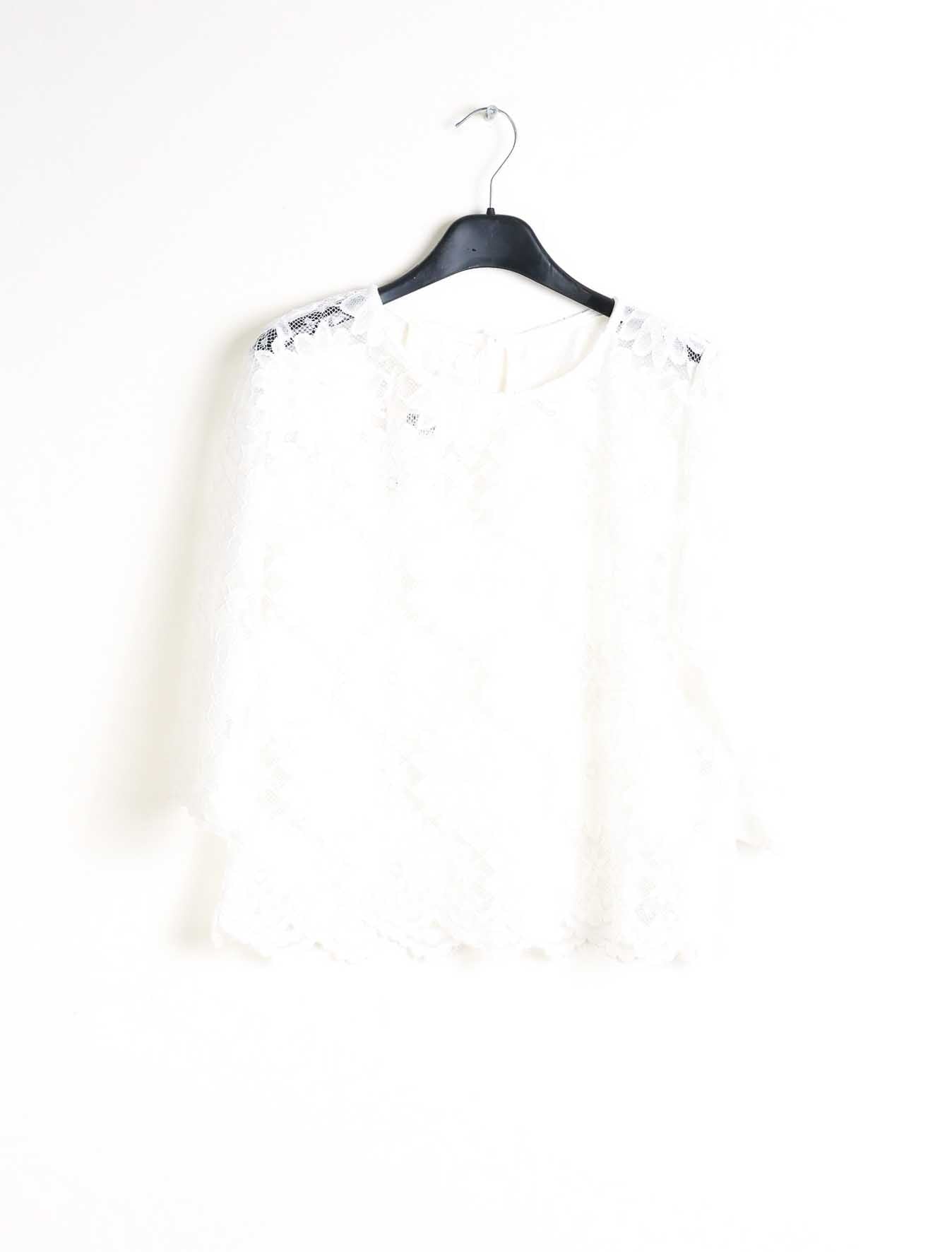 Blusa in pizzo