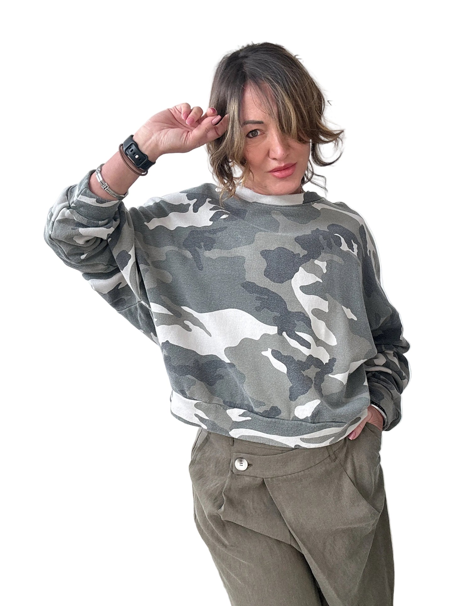 Felpa camouflage