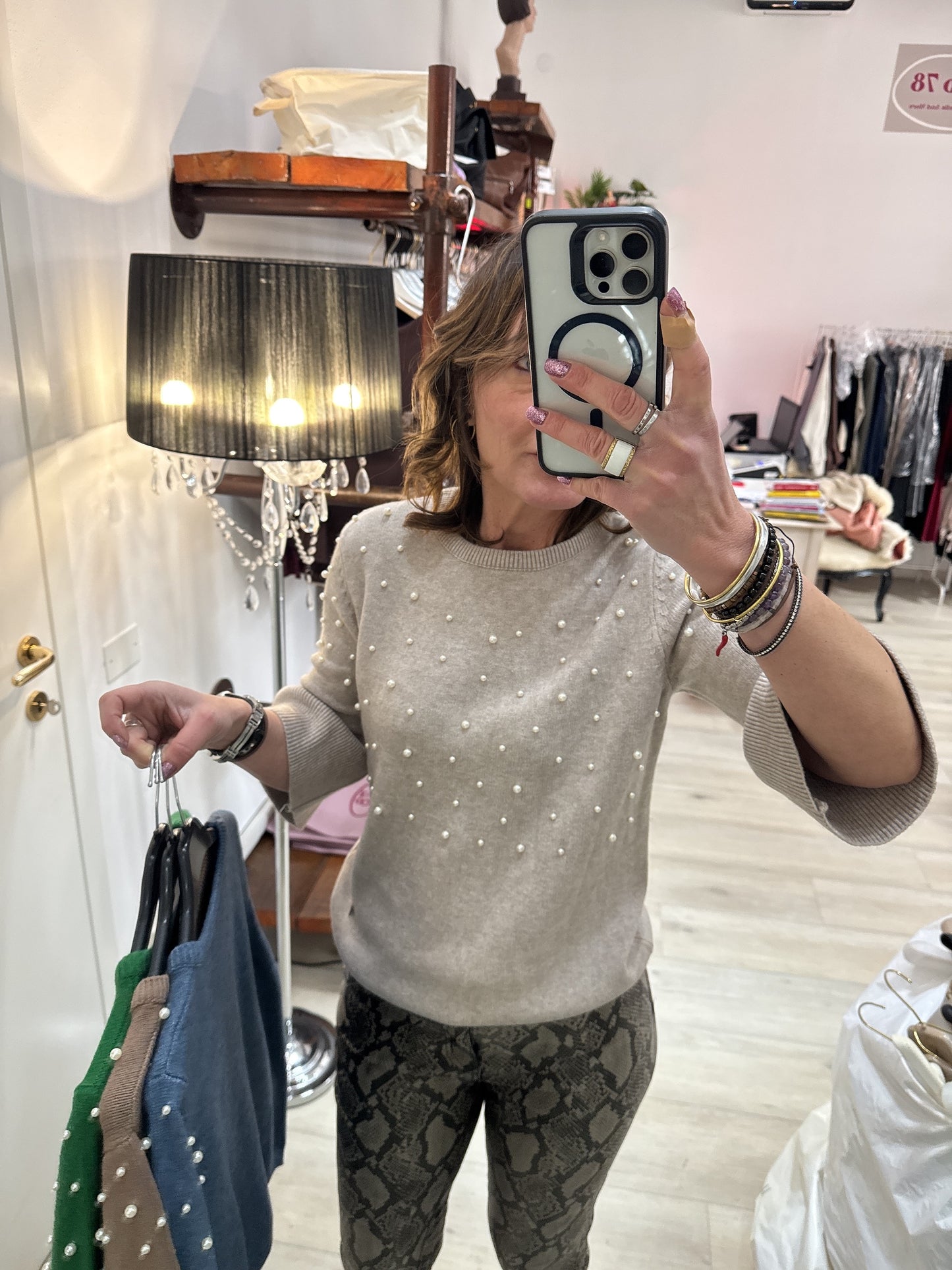 Maglia manica a campana