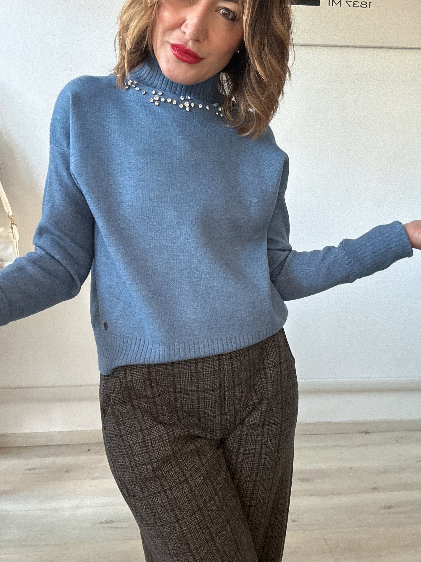 Lupetto con Swarovski