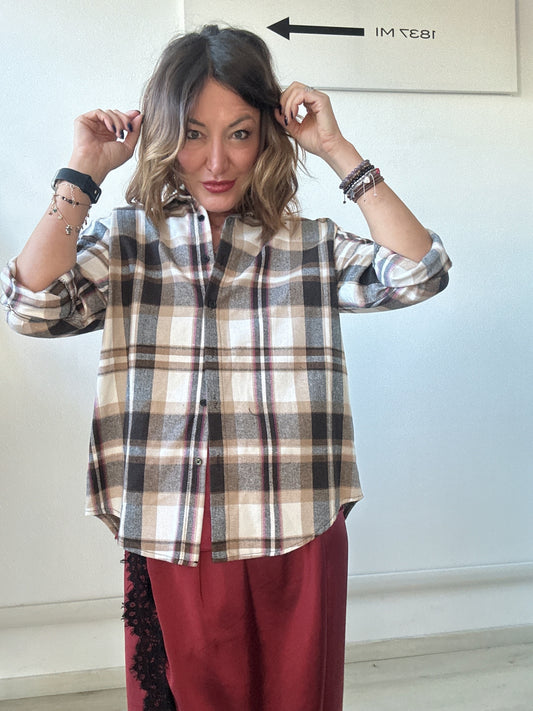 Camicia check