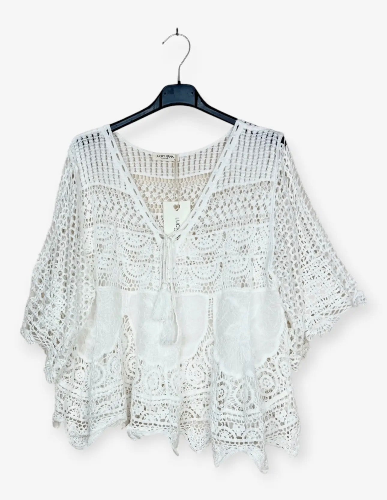 Maglia in macramè