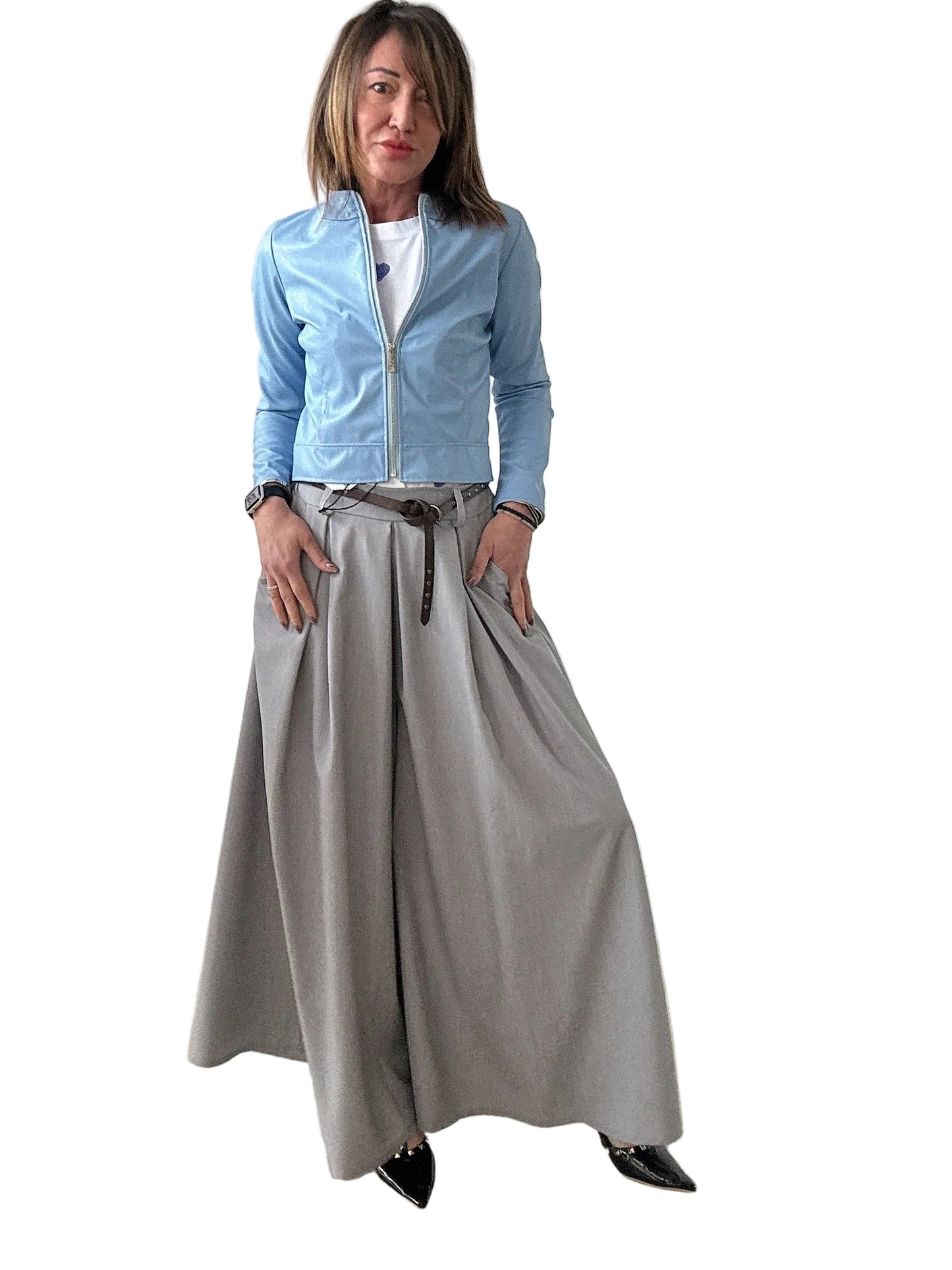 Pantagonna con cintura