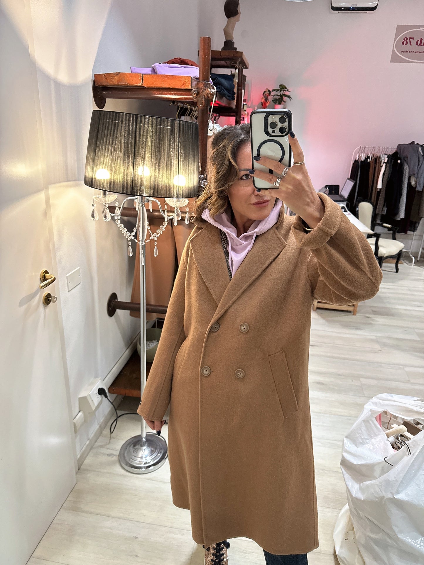 Cappotto doppio petto