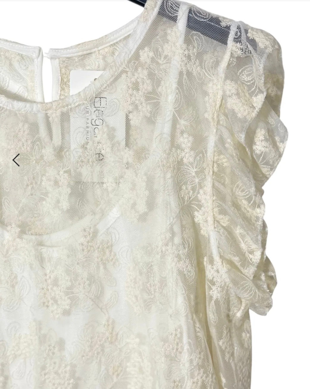 Blusa ricamata