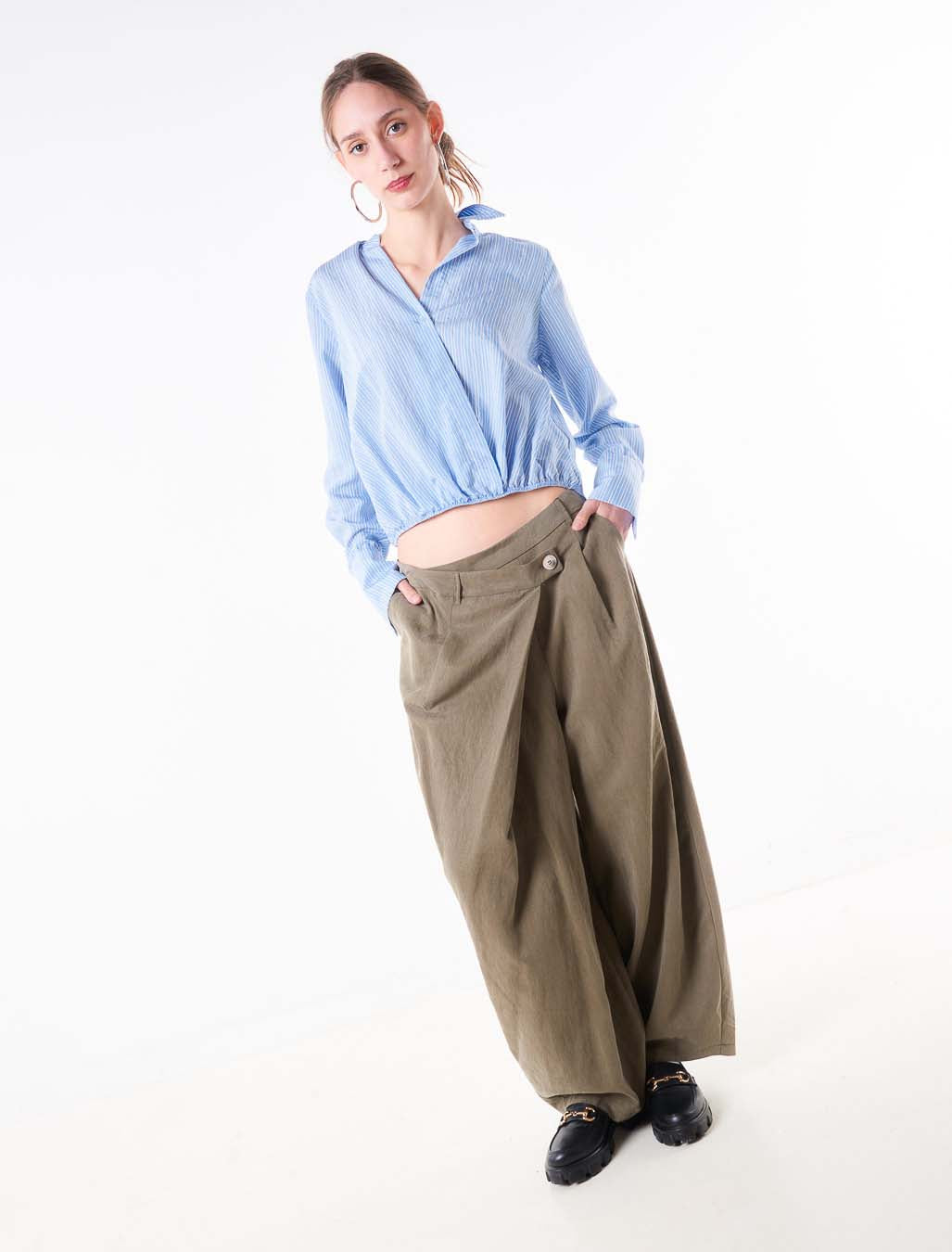 Pantalone con pannello