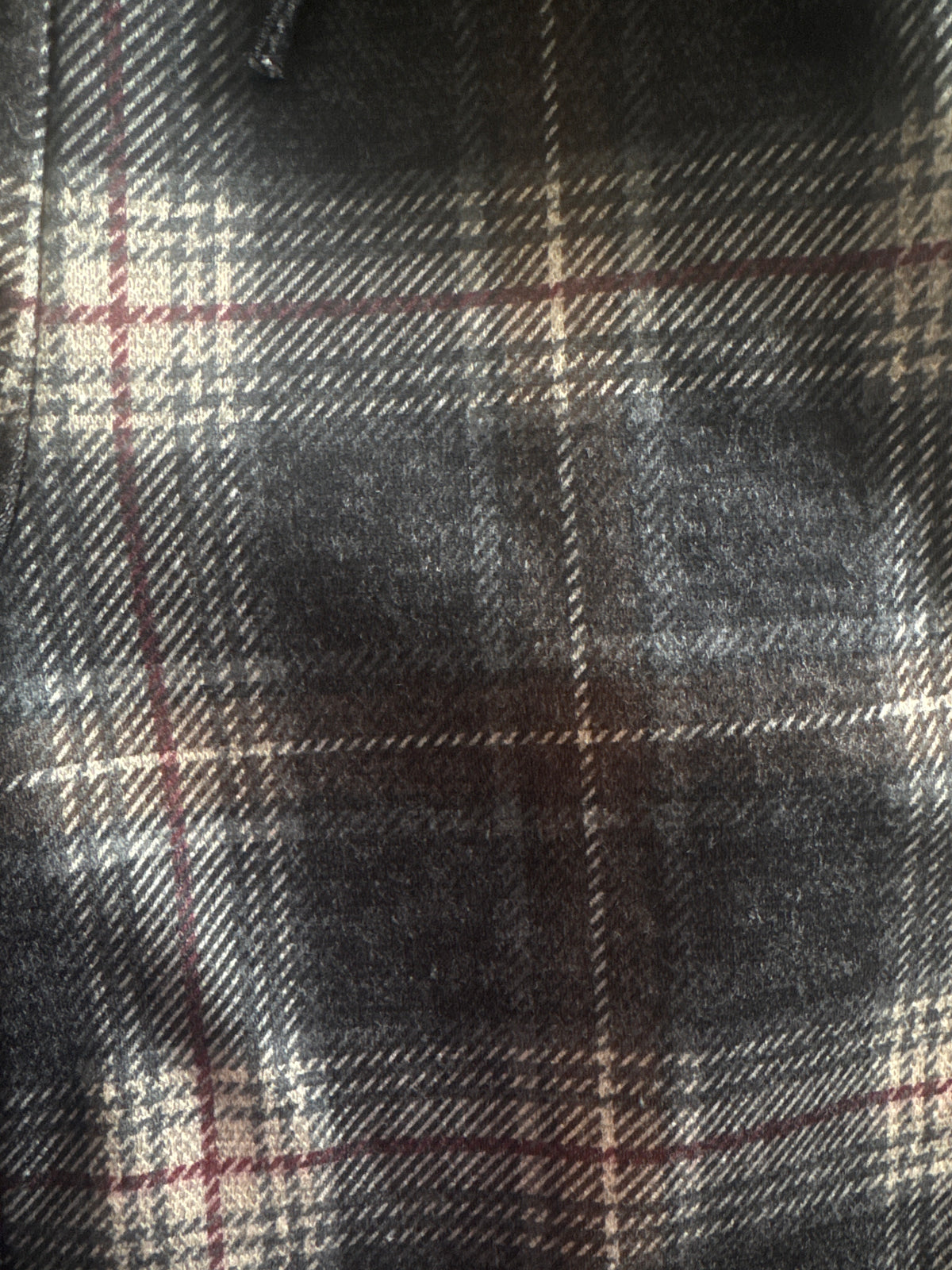 Pantalone check con elastico