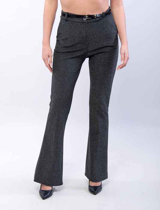 Pantalone con brillantini