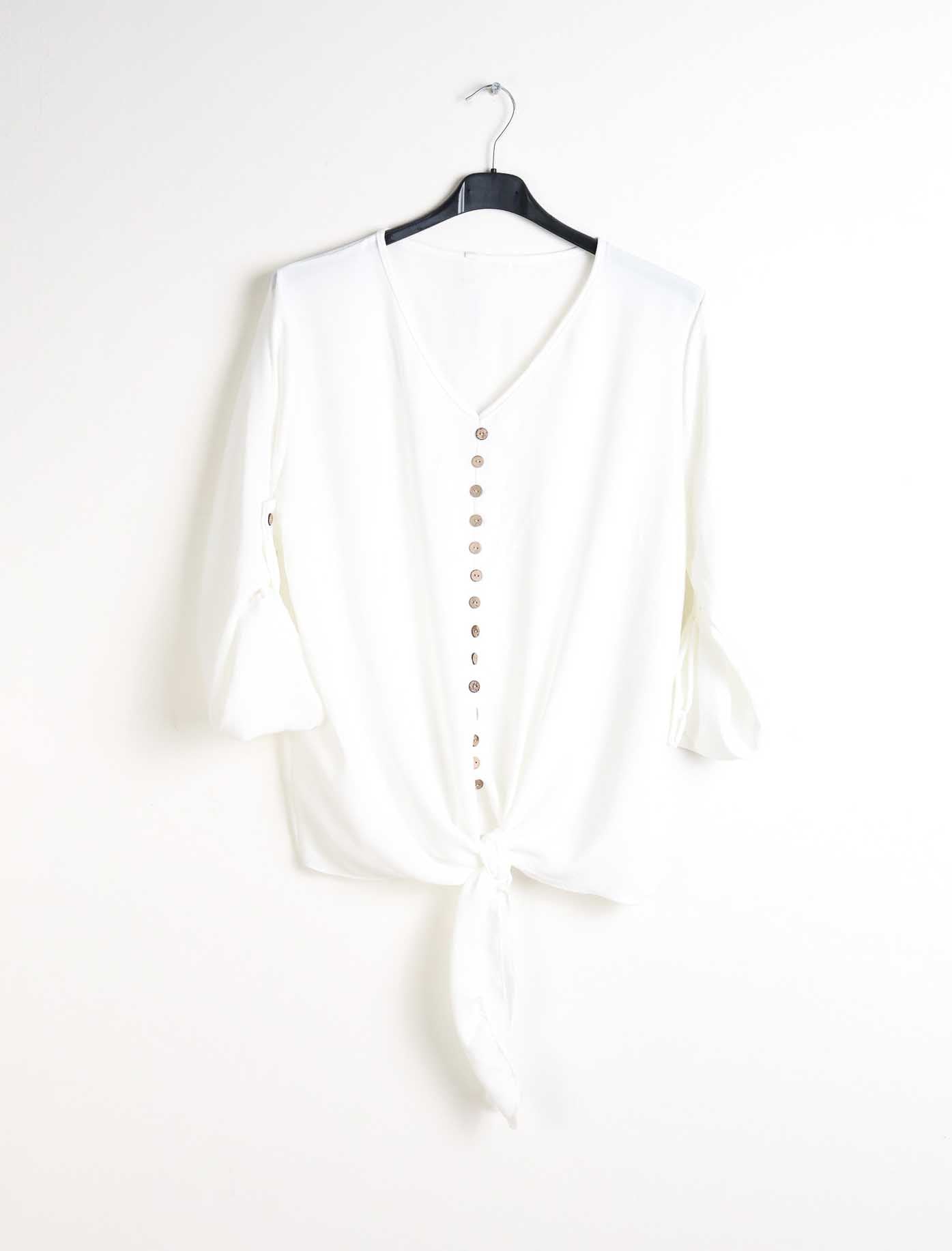 Blusa con nodo