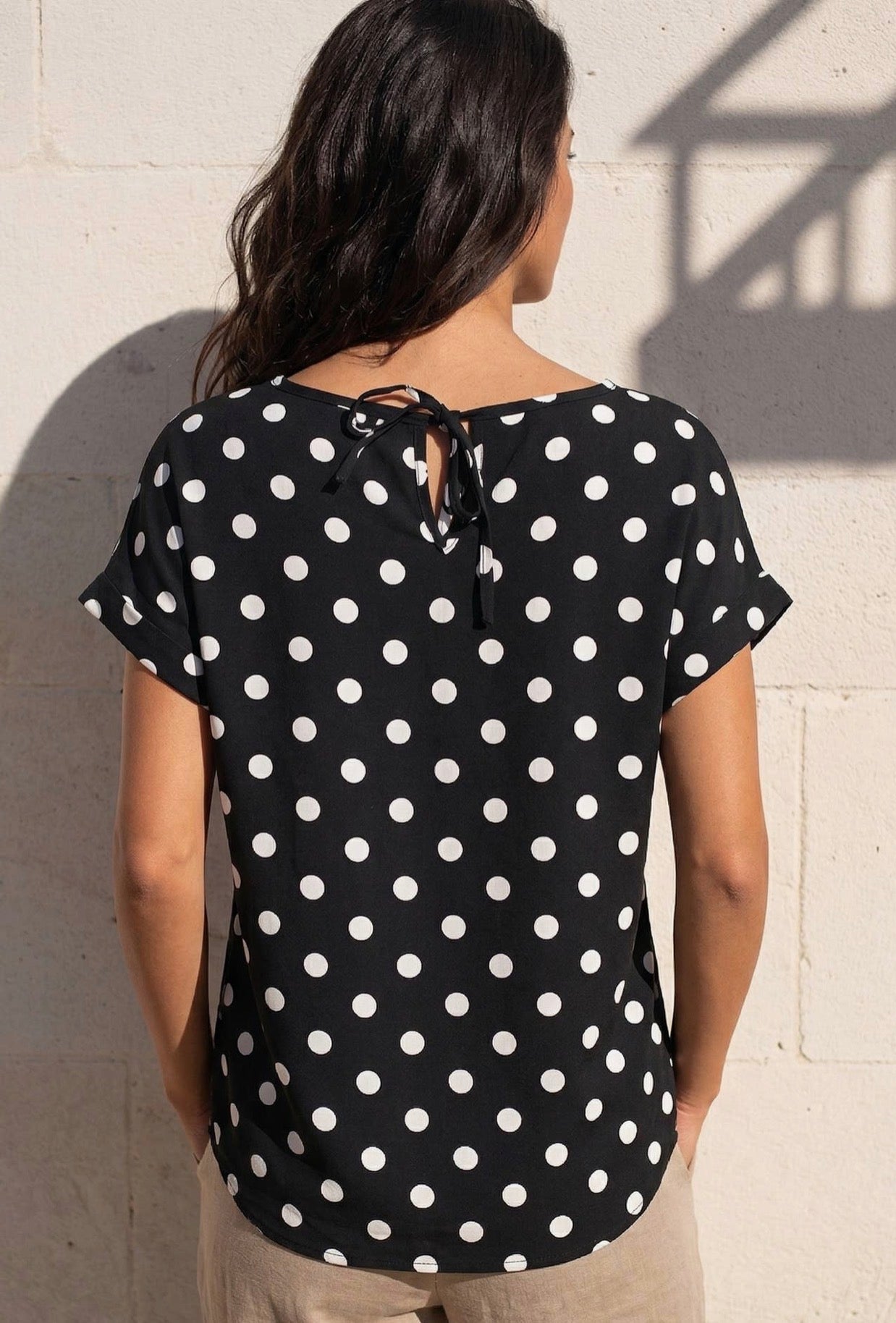 Blusa a pois