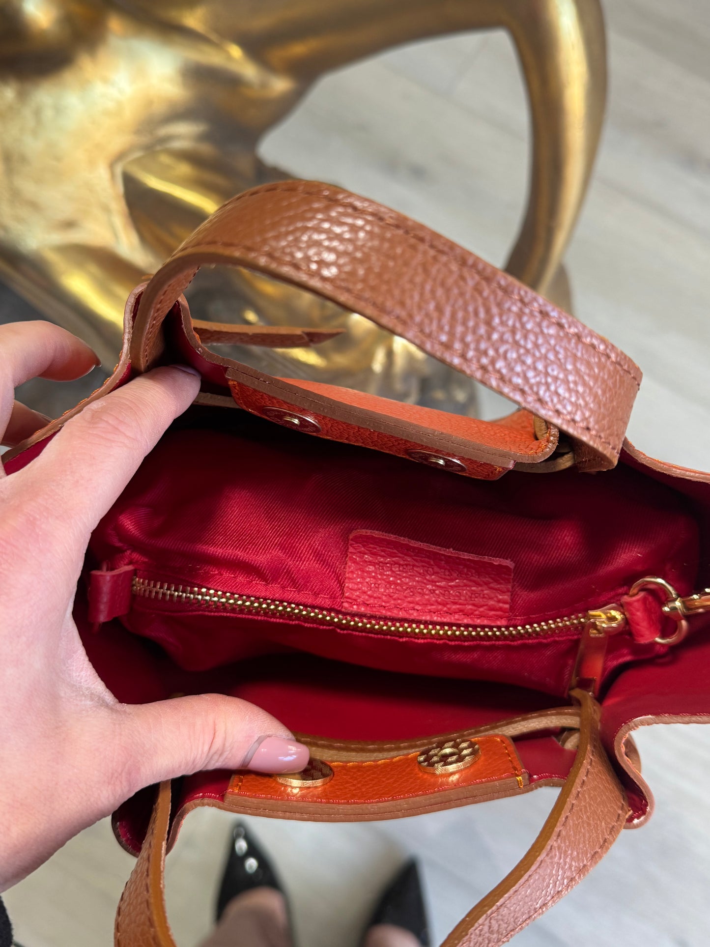 Borsa in pelle
