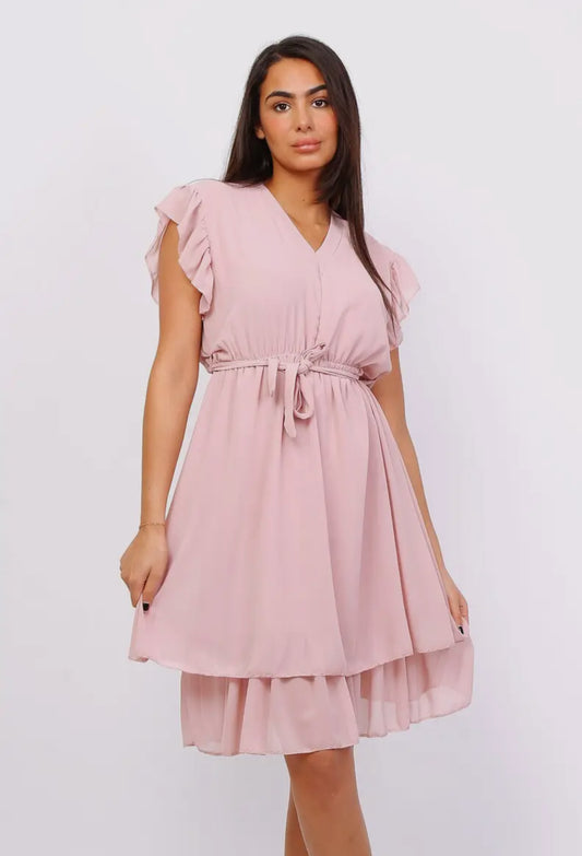 Abito doppio chiffon