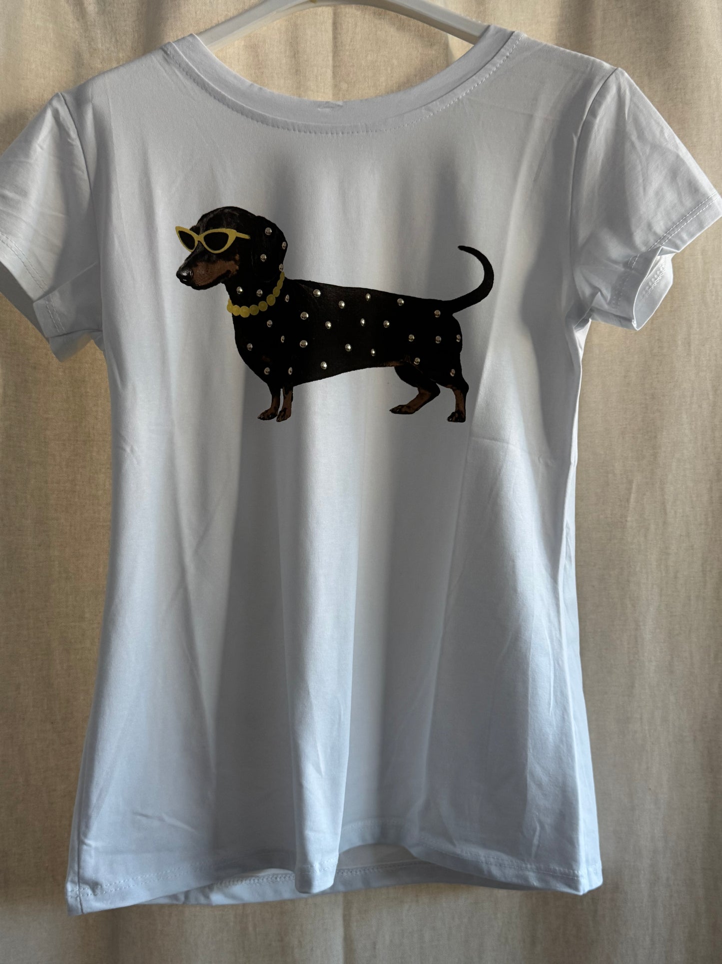 T shirt slim fit bassotto