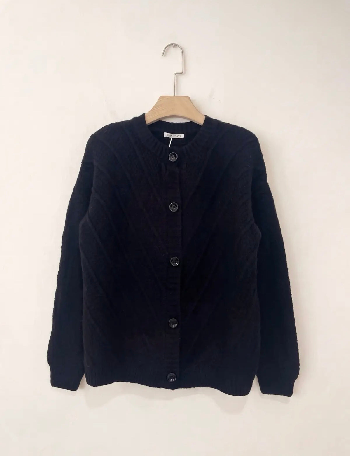 Cardigan over lavorato