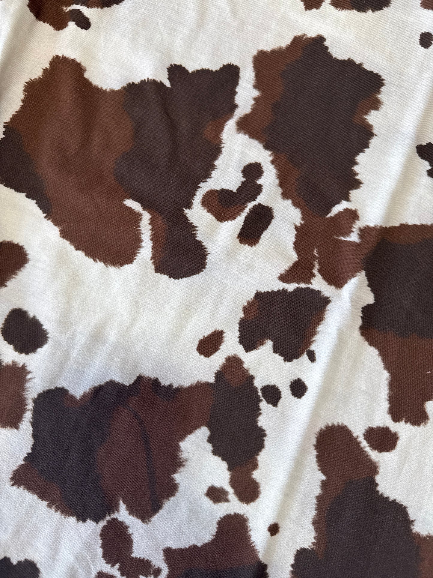 T-shirt cow print