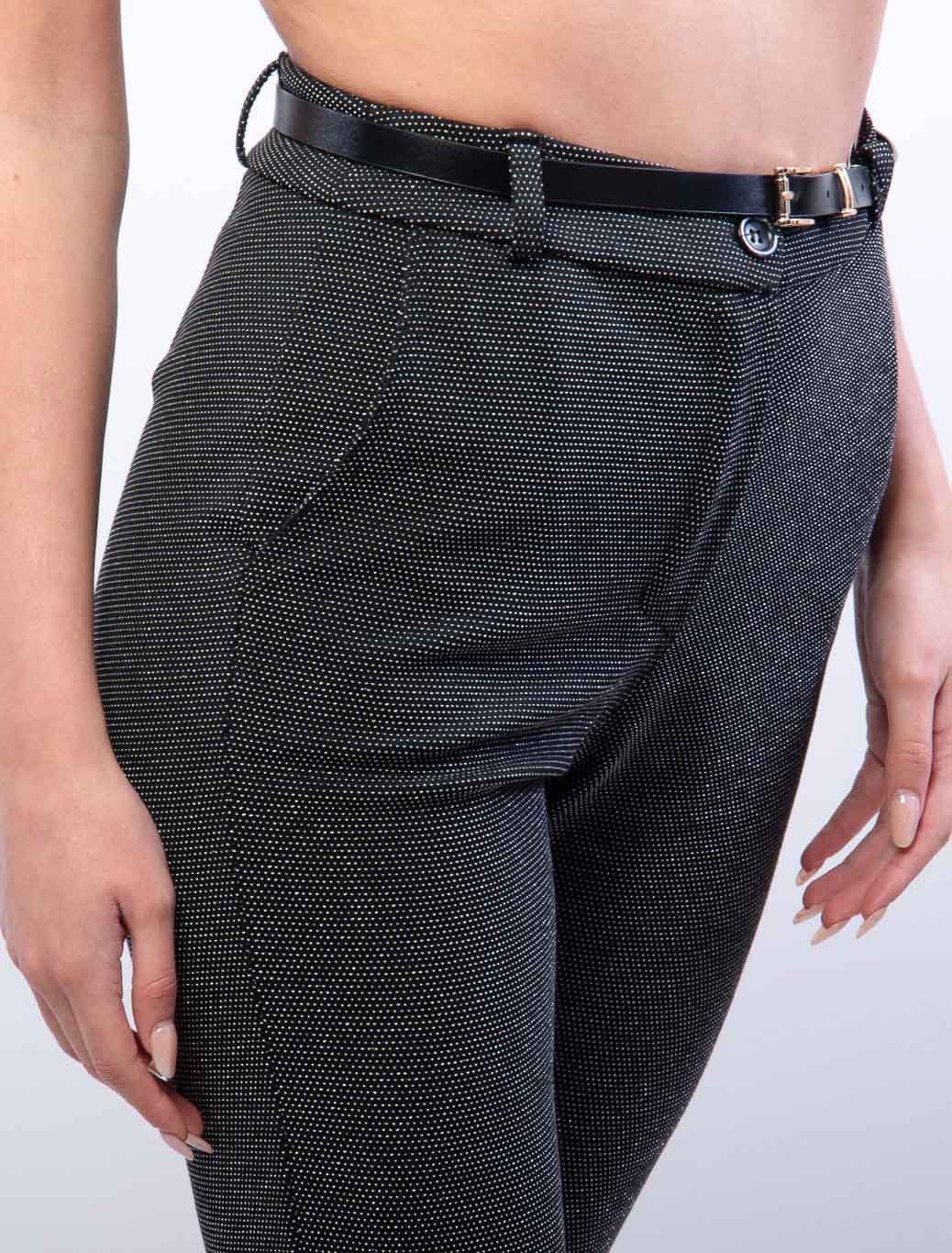 Pantalone con brillantini