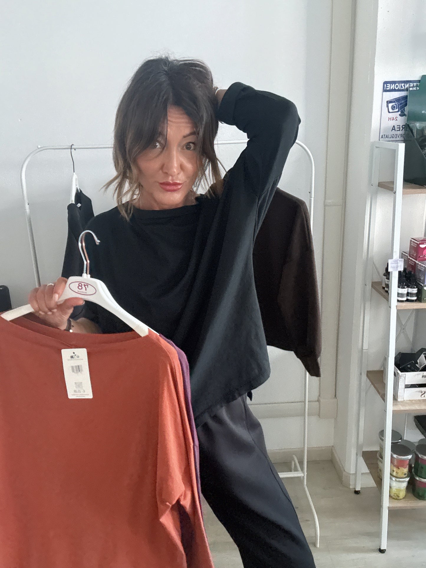 T shirt in cotone