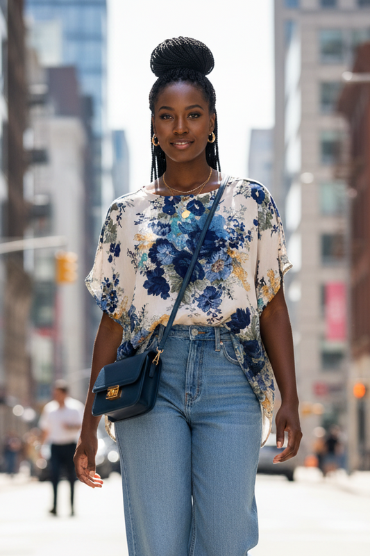 Blusa in viscosa