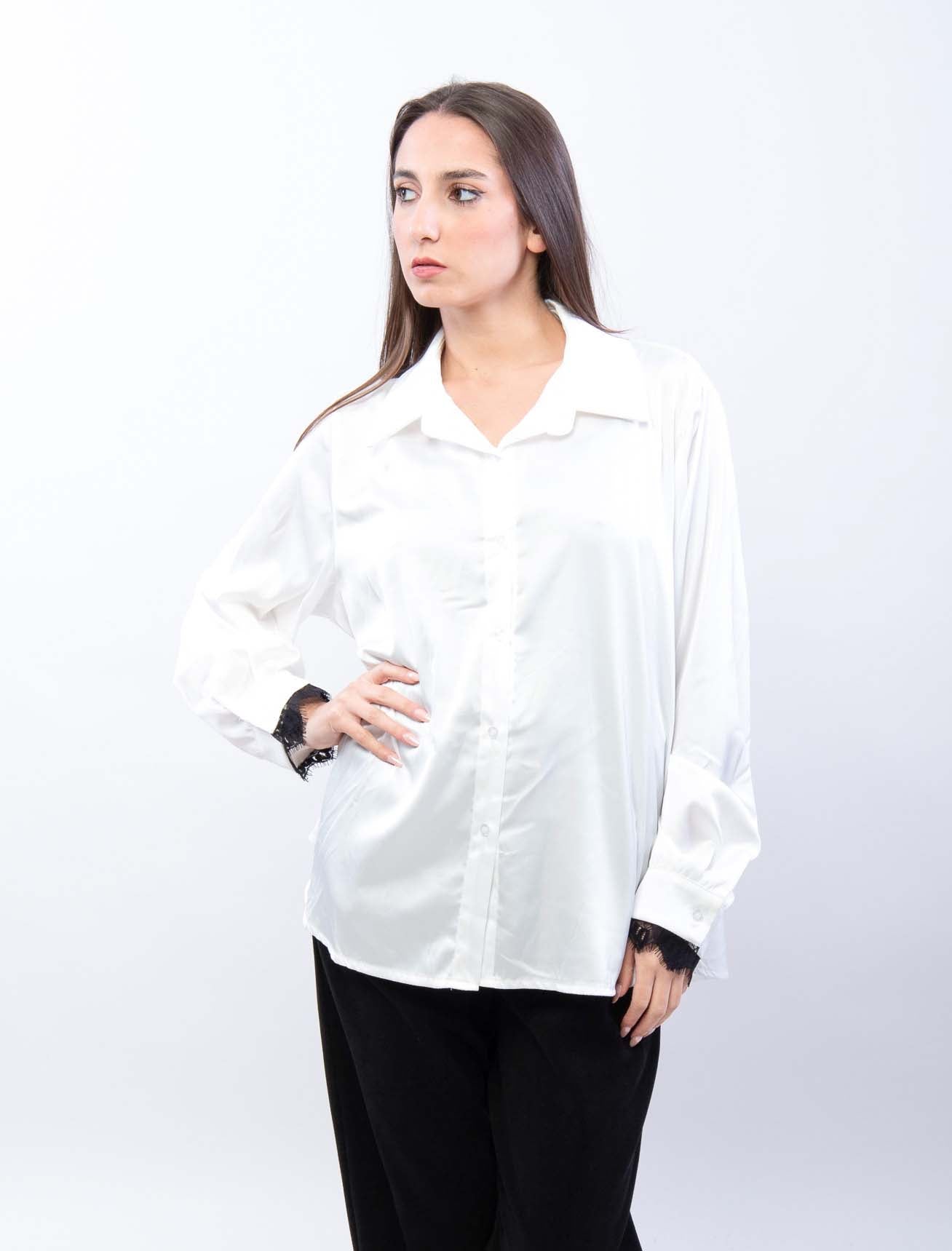 Camicia in satin