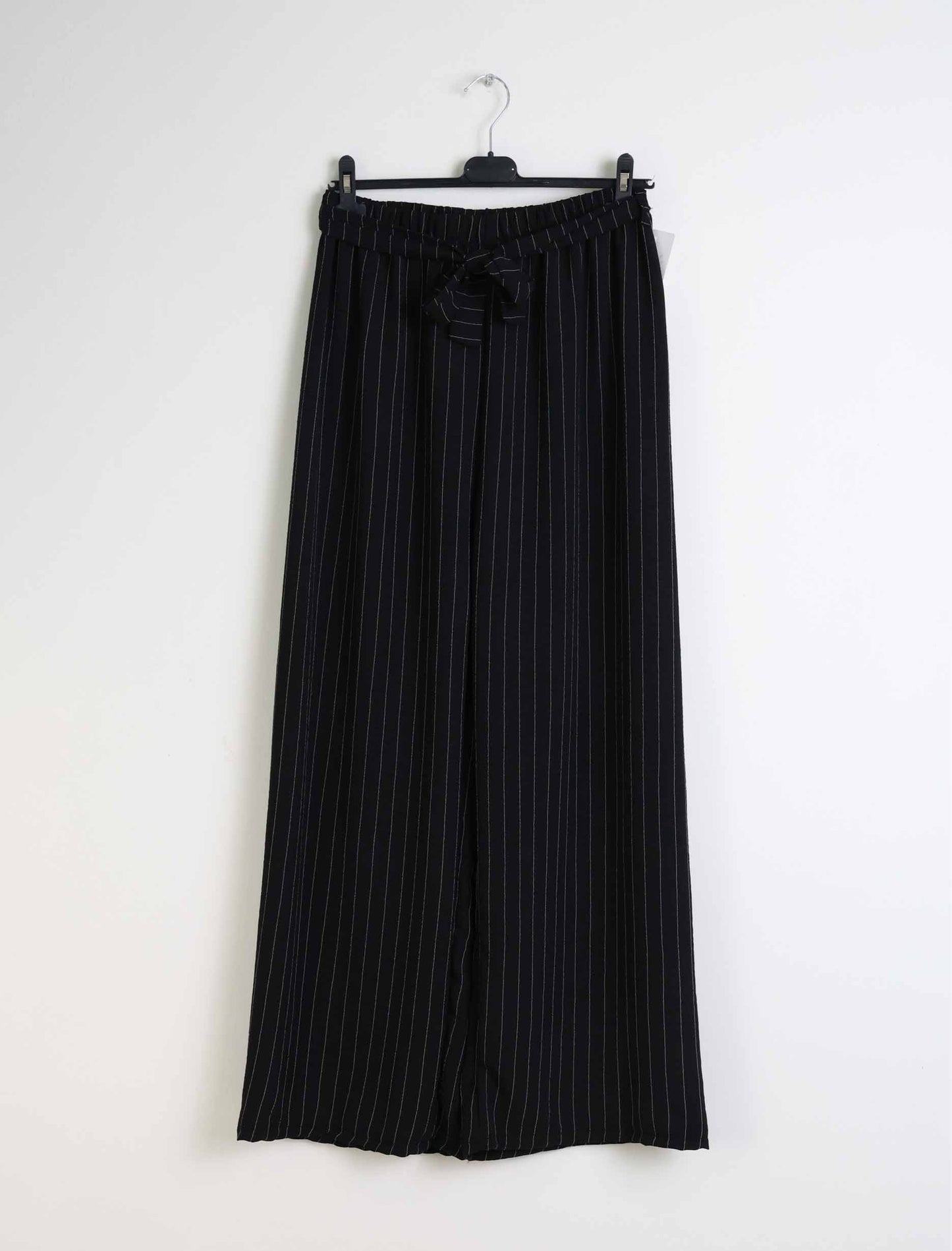 Pantalone palazzo gessato