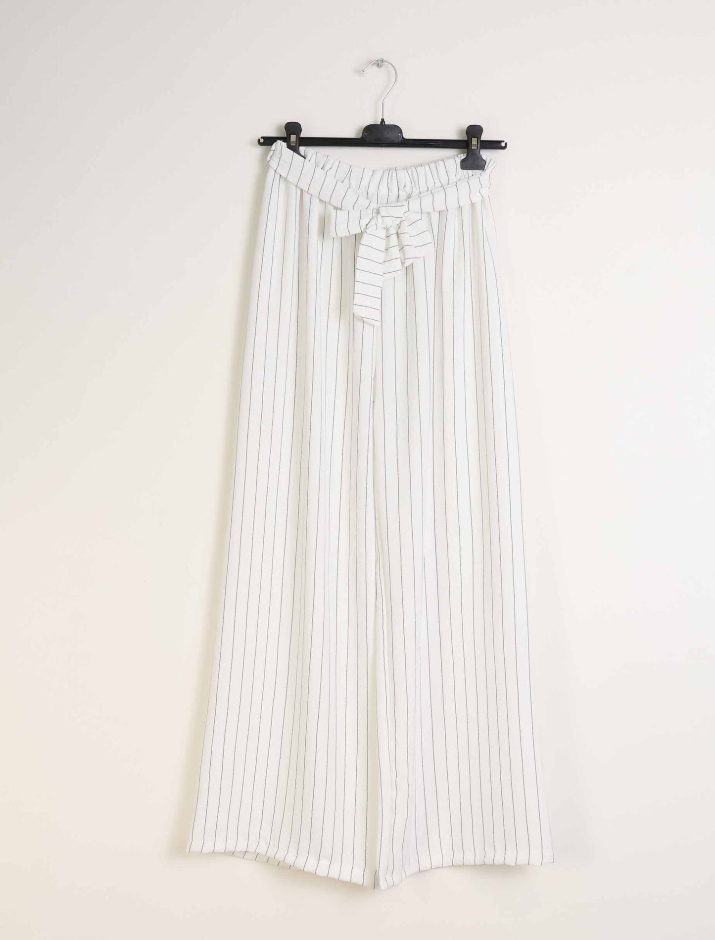 Pantalone palazzo gessato