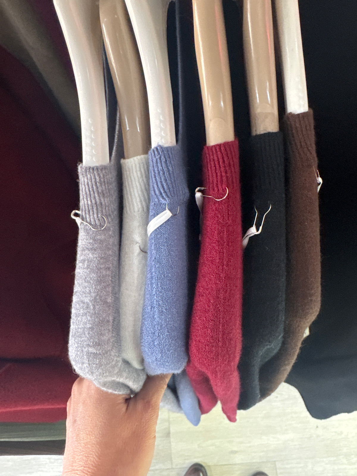 Maglia leggera viscosa e lana