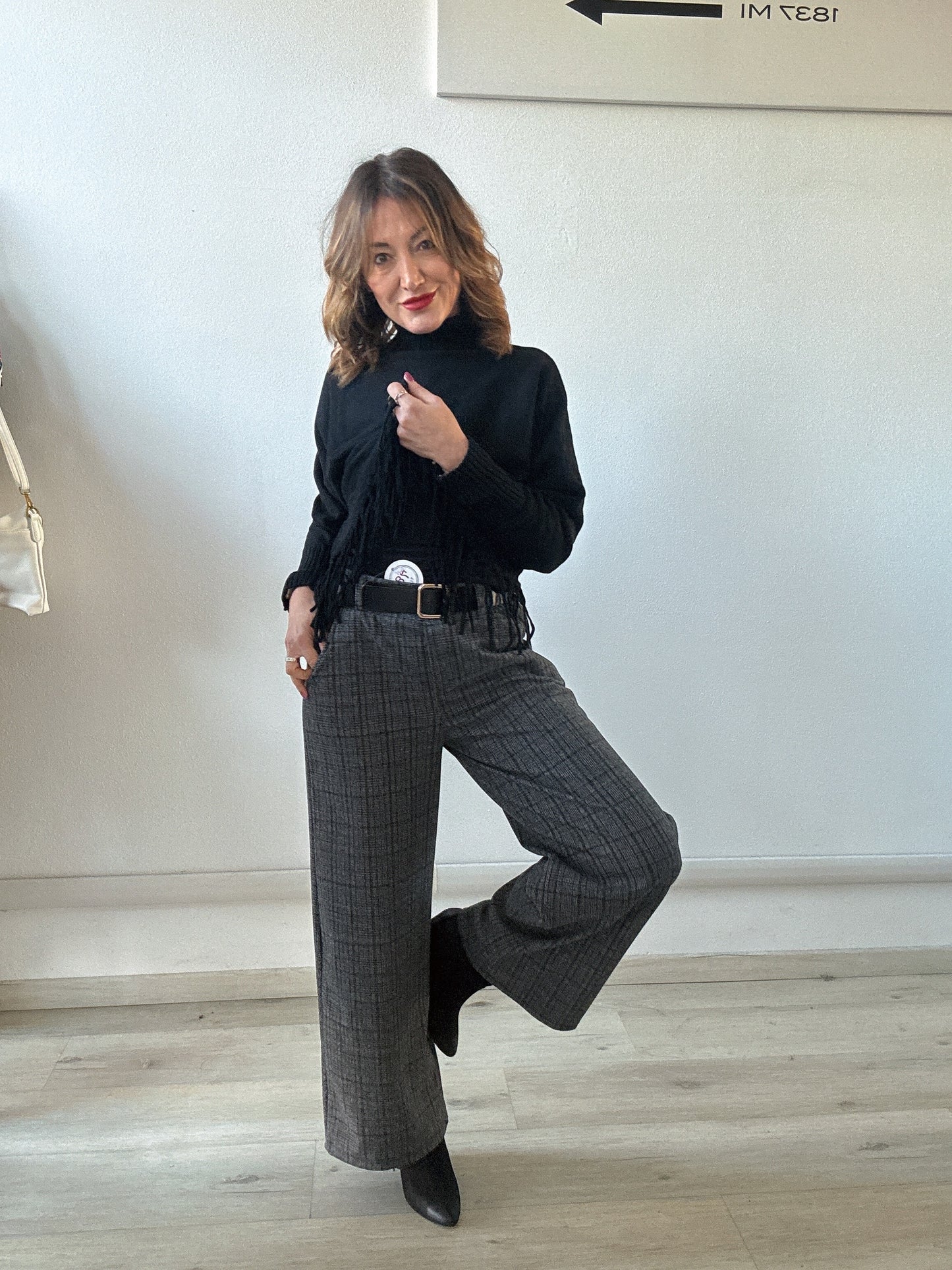 Pantalone in flanella