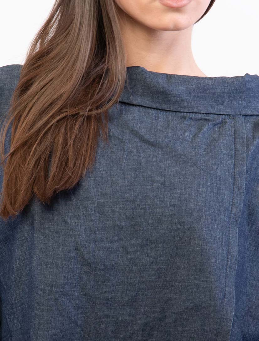 Blusa in chambray