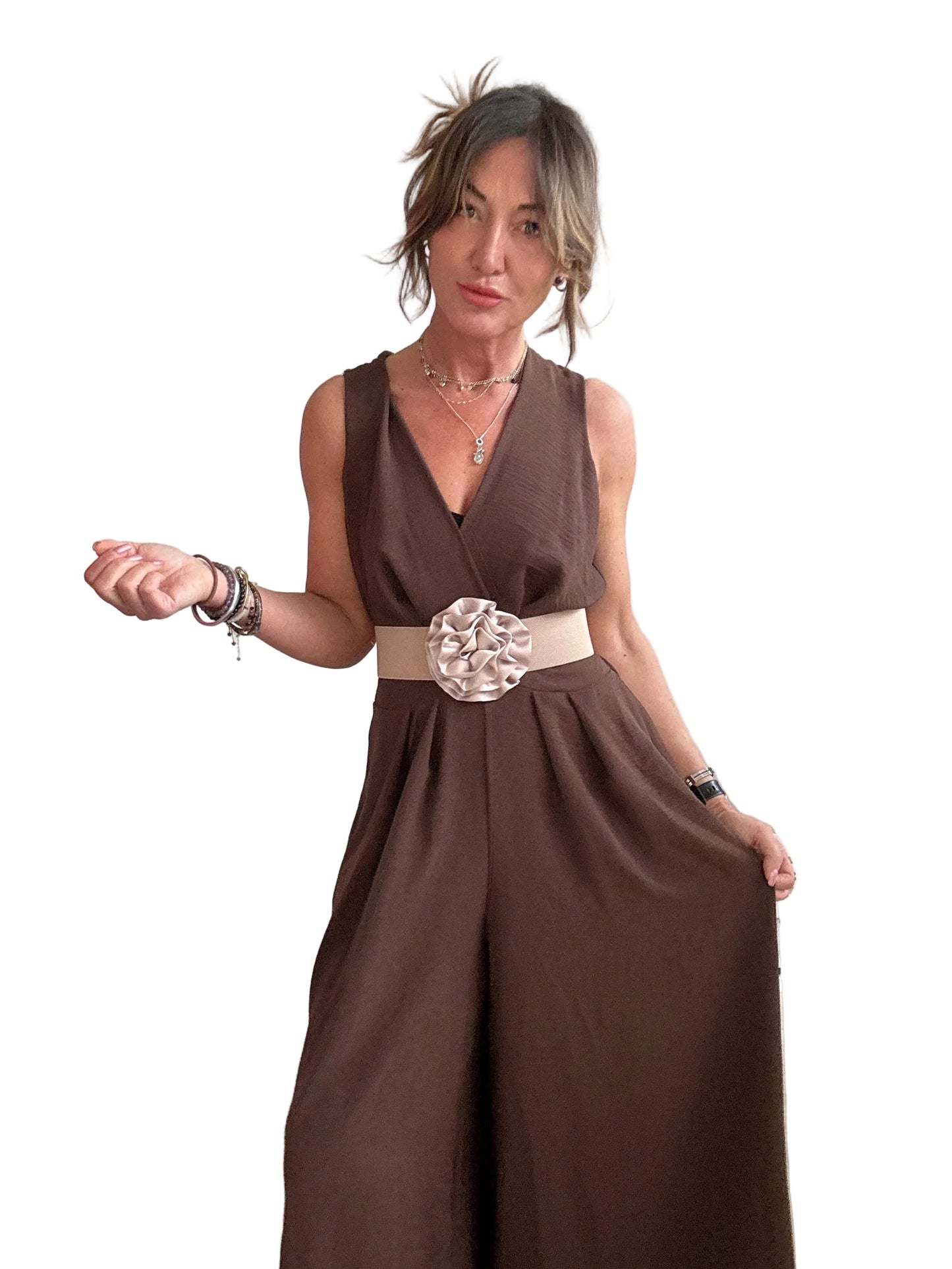 Tuta in georgette