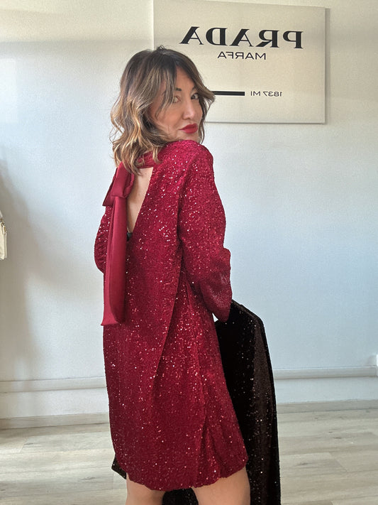 Abito con pailettes