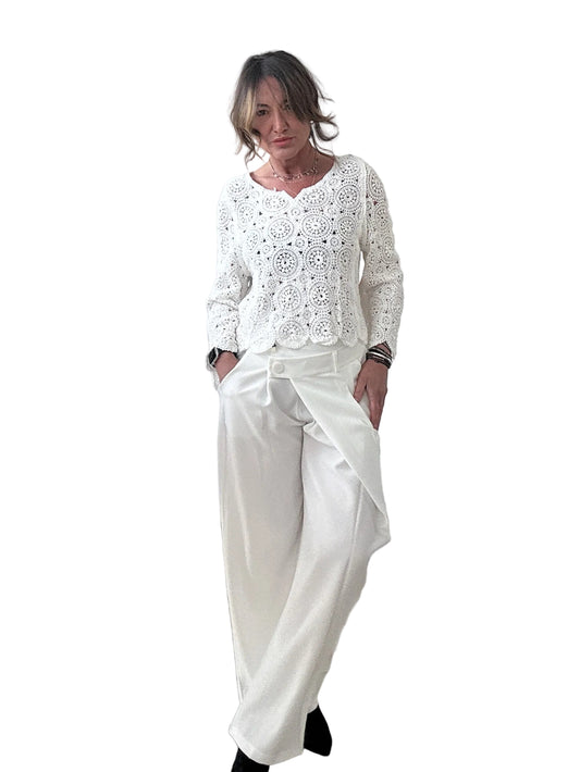Pantalone con pannello