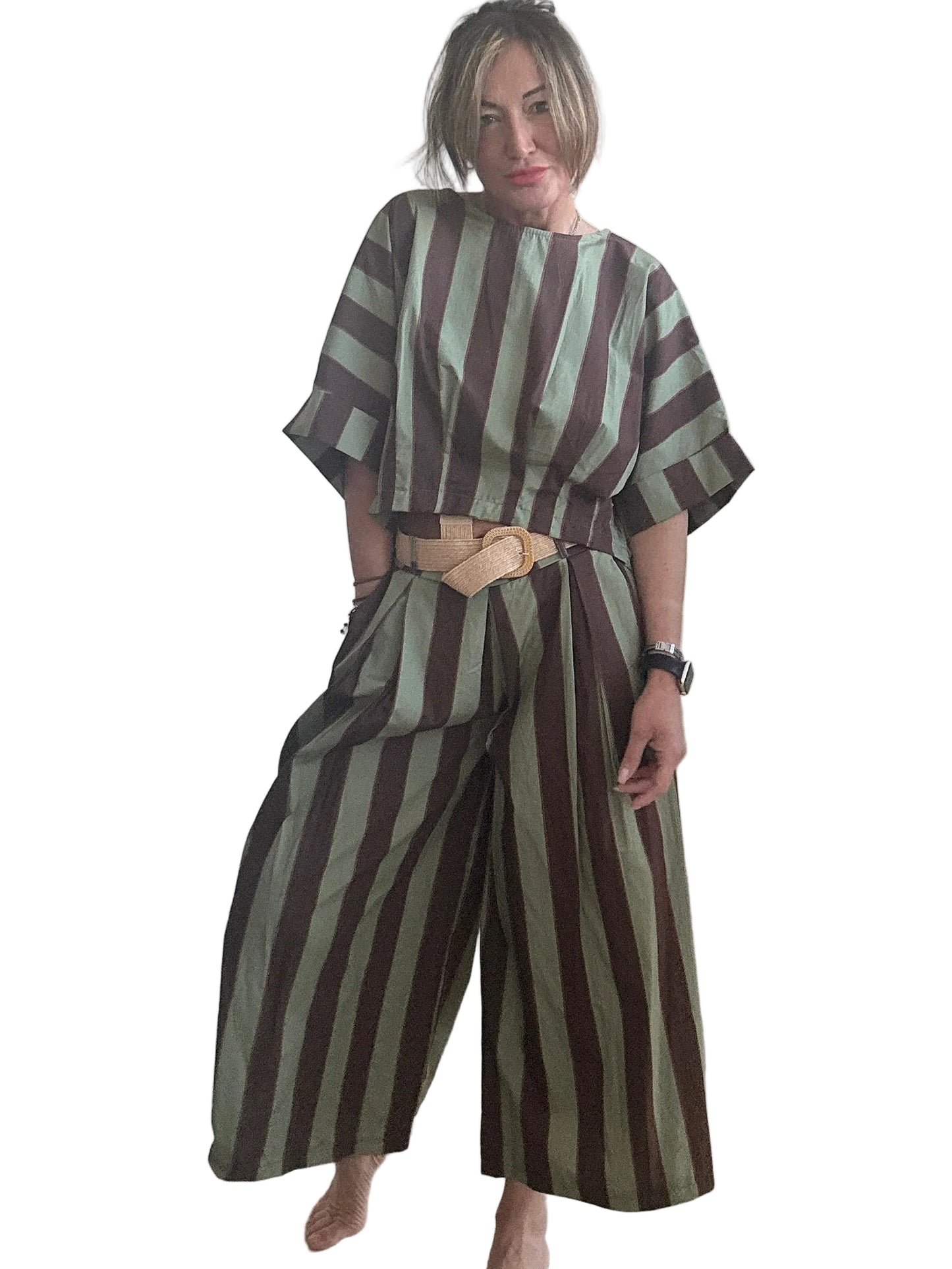 Pantalone a righe