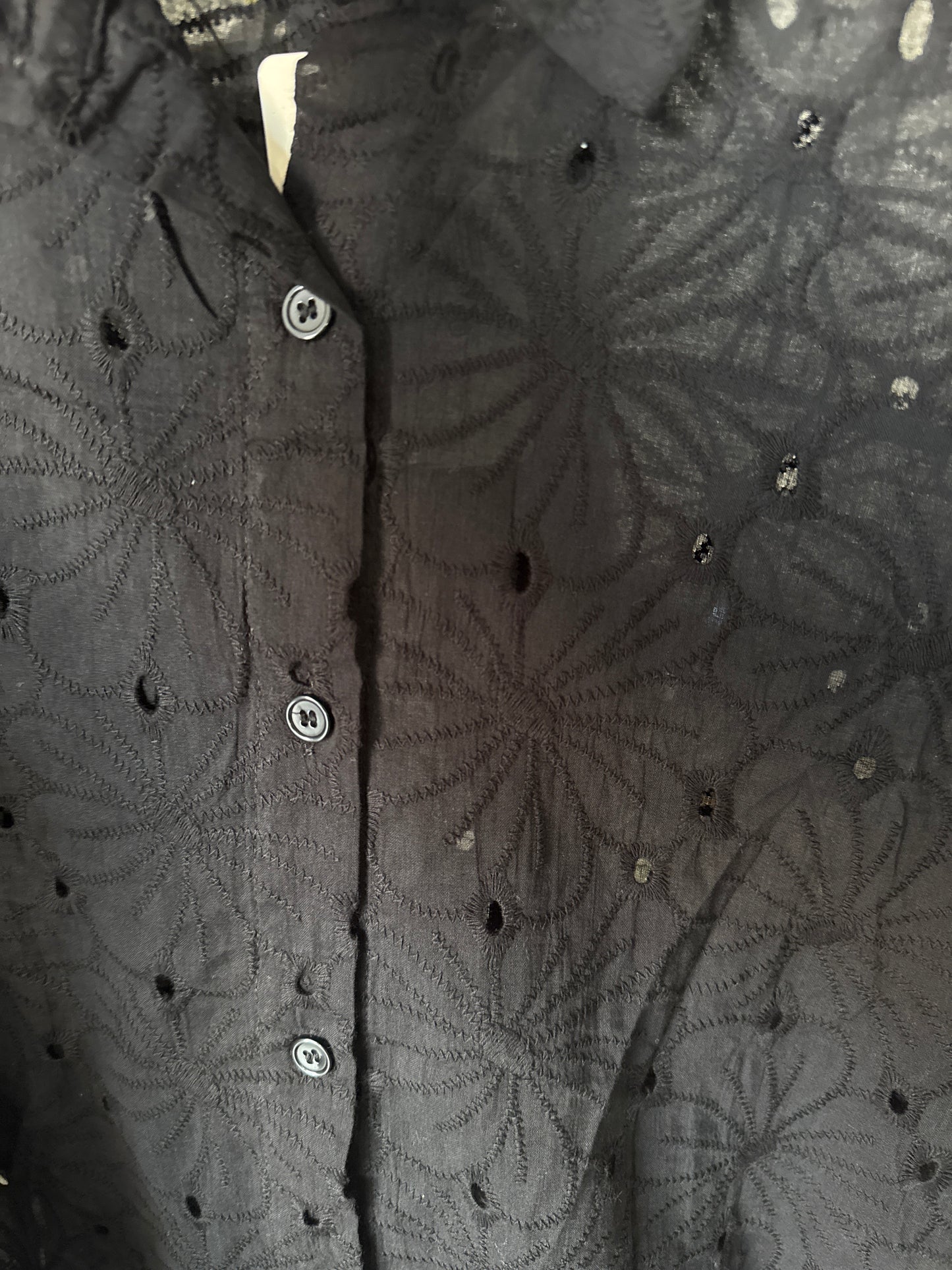 Camicia in sangallo