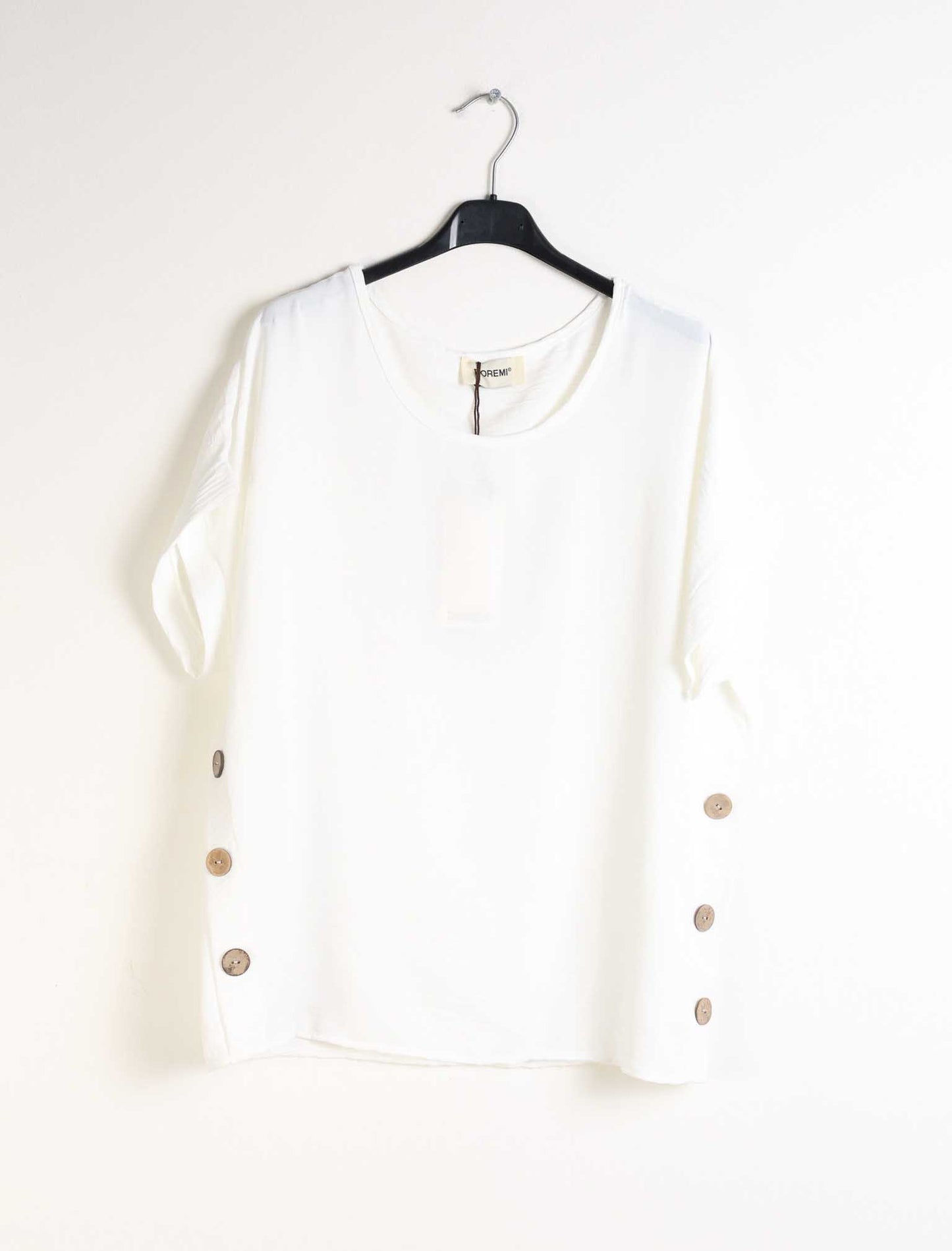 Blusa con bottoni