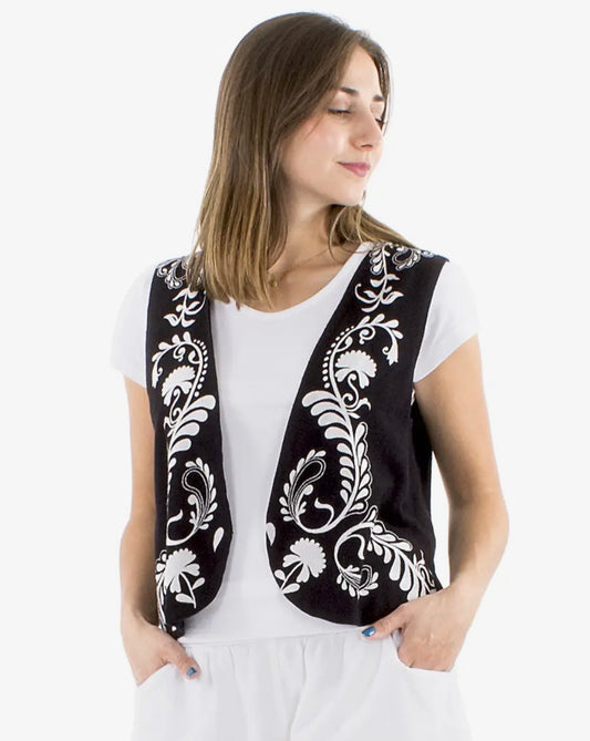 Gilet in lino