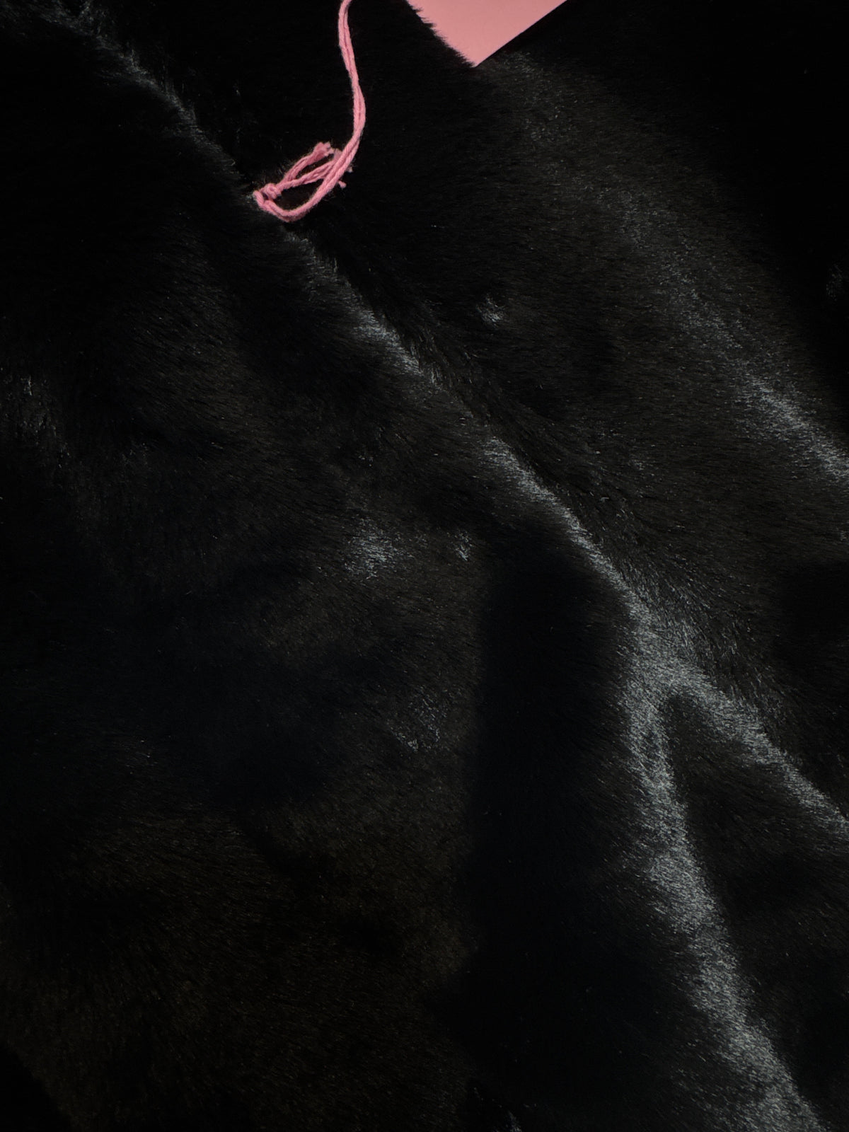 Gilet smanicato cropped in pelliccia