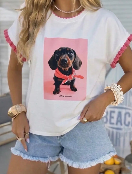 T shirt bassotto