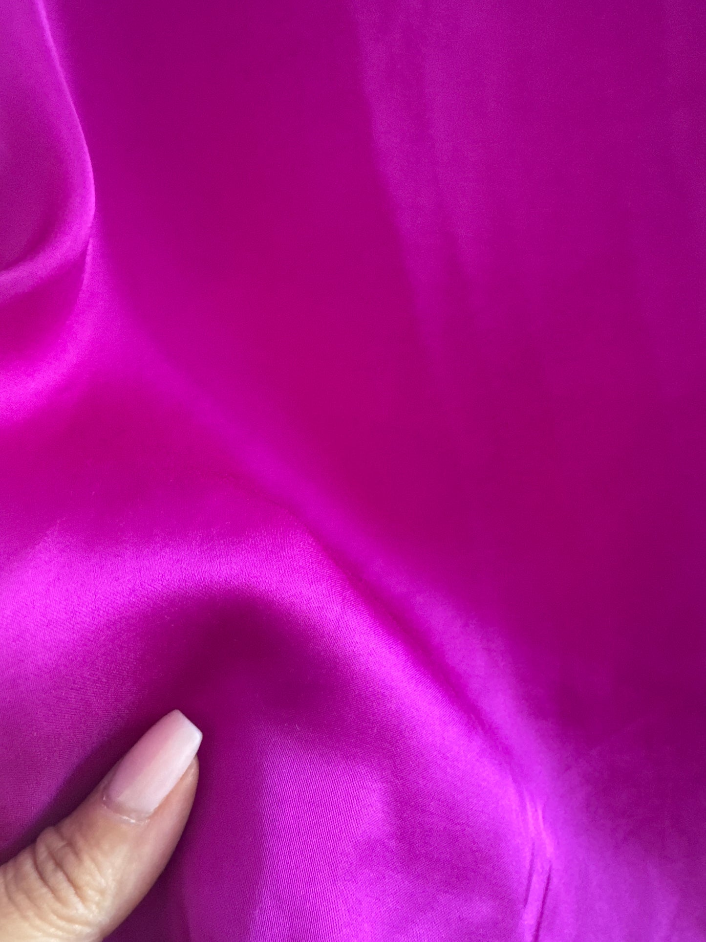 Blusa in raso di viscosa