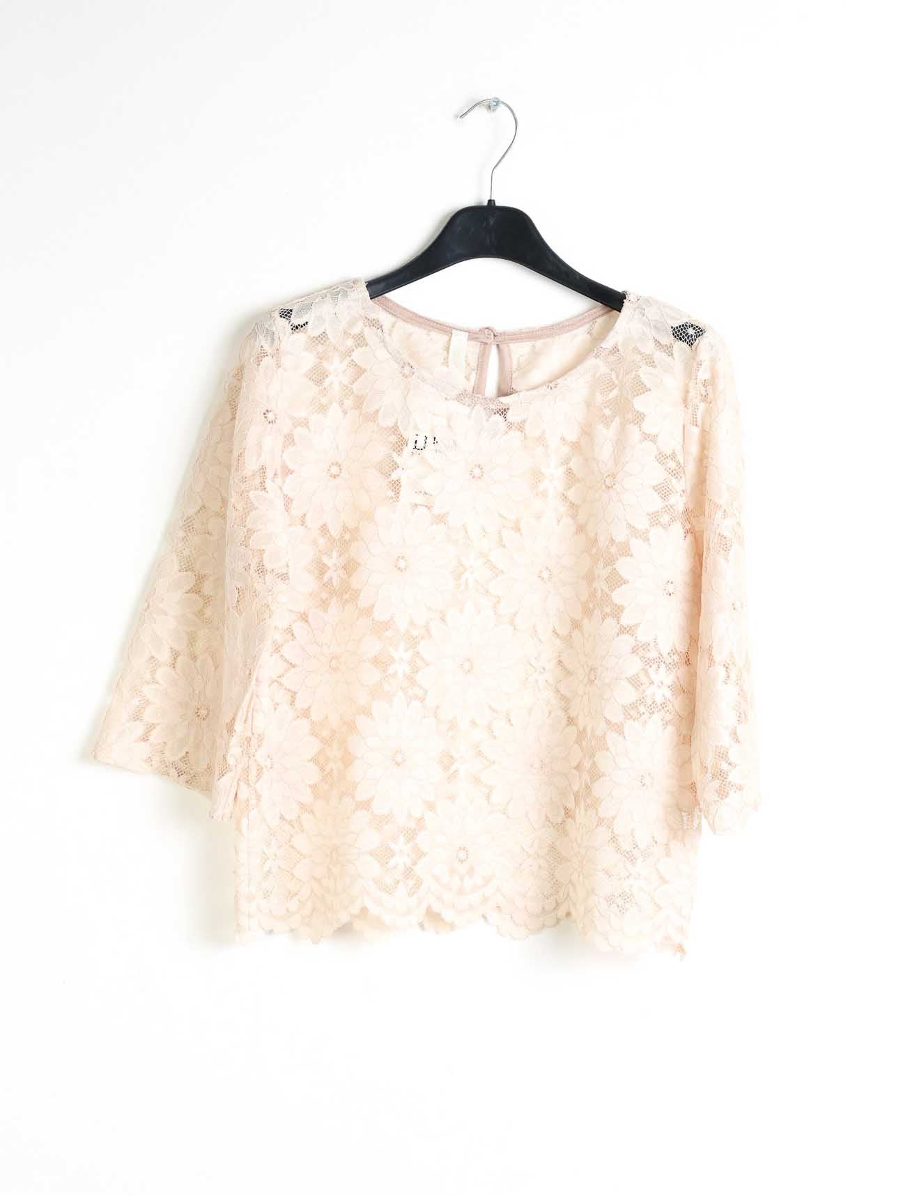 Blusa in pizzo